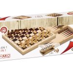 3 EN 1Ajedrez-Damas-Backgammon (Cayro)