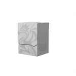 Caja de mazo Ashen White Blanco Dragon Shield