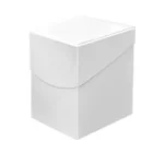 Caja de mazo Deck Box Eclipse 100 Blanco Ultra Pro