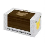 Caja De Mazo Deck Box Edición Limitada 25º Aniversario Pokémon Ultra Pro