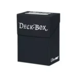 Caja de mazo Deck Box Solid Negro Ultra Pro