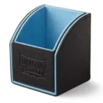 Caja de mazo Nest Box Dragon Shield Simple - Color Negro/Azul