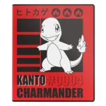 Archivador 4 bolsillos Portfolio Charmander